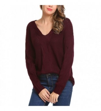 Billti Crochet Knitted Sweater Pullover