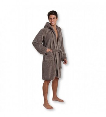 Pembrook Mens Robe Hood Bathrobe