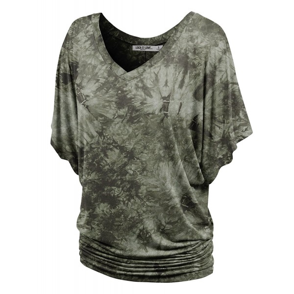 WT1116 Womens Short Sleeve Dolman