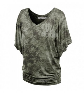 WT1116 Womens Short Sleeve Dolman