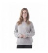 Sleeve Scoopneck Pullover Sweater Heather