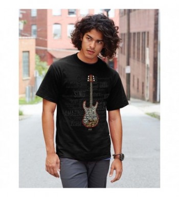 Amazing Guitar T Shirt Large Black