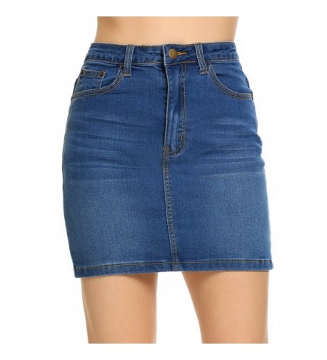 Womens Casual Stretch Short Medium