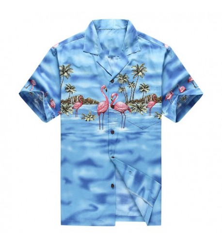Hawaii Hawaiian Shirt Aloha Flamingos