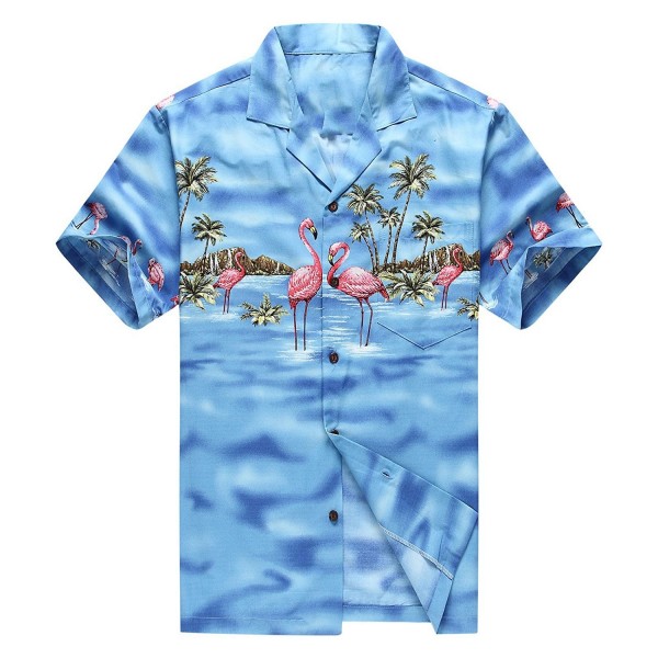 Hawaii Hawaiian Shirt Aloha Flamingos