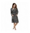 Avidlove Womens Flannel Textured Nightrobe