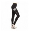 Womens Ladies Woorkout Marijuana Legging