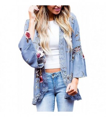 EIFFTER Sleeve Hollow Floral Cardigan