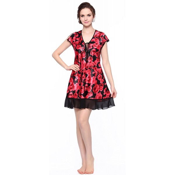 Sunrise Womens Printed Nightgown Floral