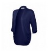 Womens Cardigan Solid Details 84_NAVY