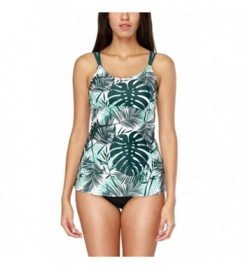 ALove Tropical Tankini Bathing Swimsuit