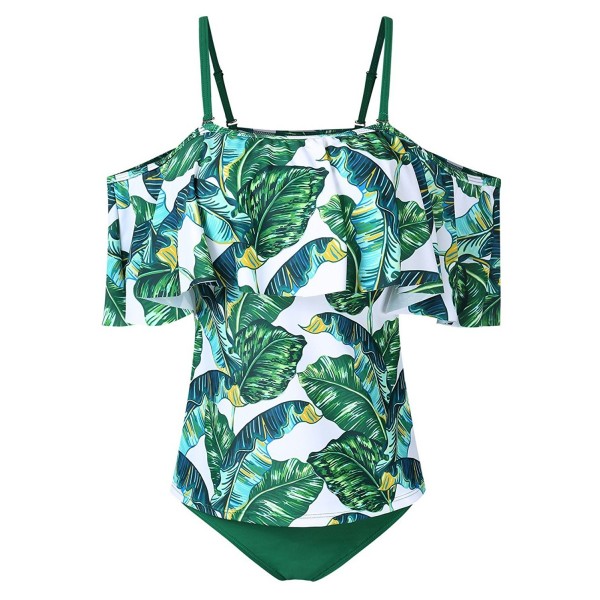 HiMiss Womens Printed Tankini Swimsuits