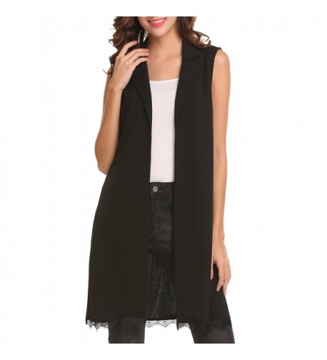 Zeagoo Womens Sleeveless Cardigan X Large