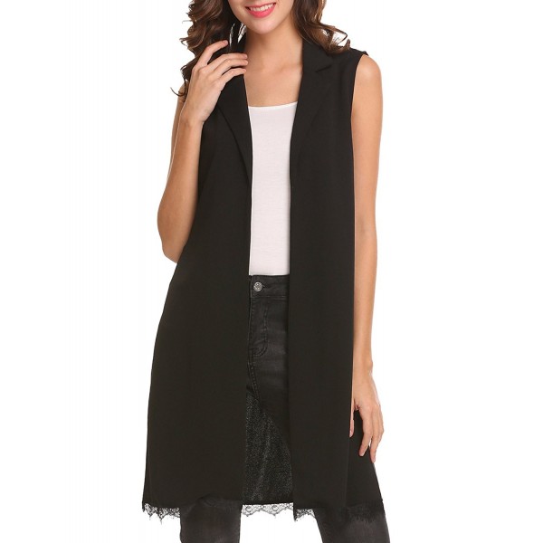 Zeagoo Womens Sleeveless Cardigan X Large