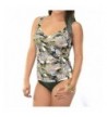 CaCelin Missy Olive Green Tankini