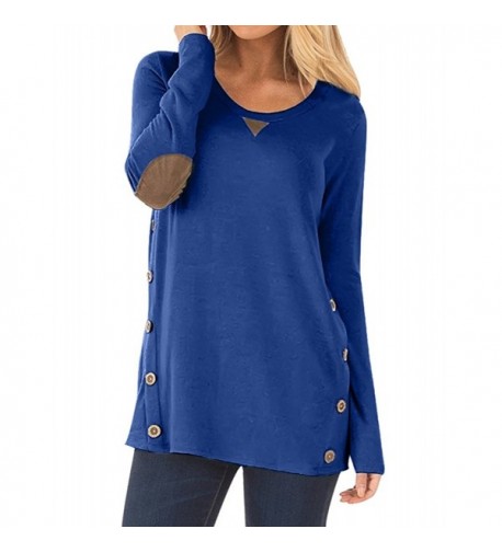 Camisunny Sleeve Shirts Fashion Crewneck