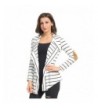 Persun Stripes Sleeve Cardigan Jacket