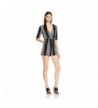 Lucca Couture Womens Surplice Romper