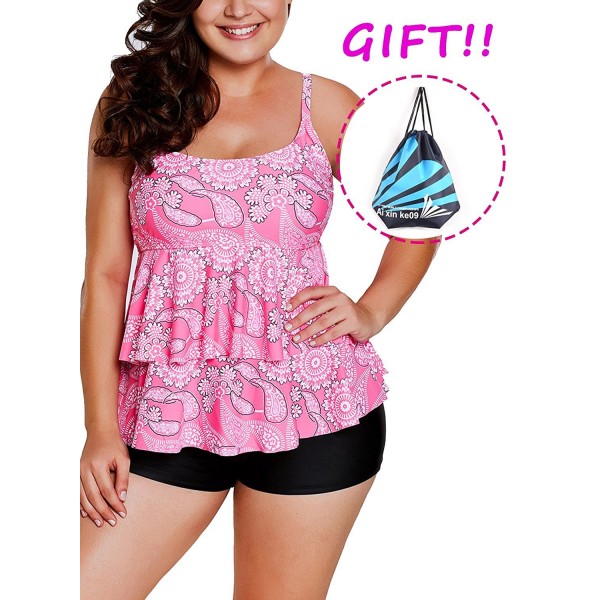 Sylaon Swimsuits Tankini Swimwear Paisley