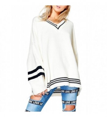 IRISIE Oversize Striped Knitted Sweater