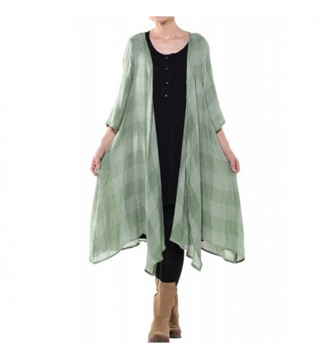 Mordenmiss Womens Loose Drape Cardigan