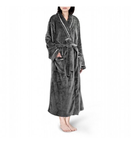 PAVILIA Premium Fleece Luxurious Bathrobe