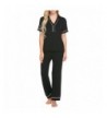 Ekouaer Womens Pajama Sleeve Sleepwear