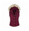 makeitmint Womens Quilted Padding YJV0004_04Burgundy