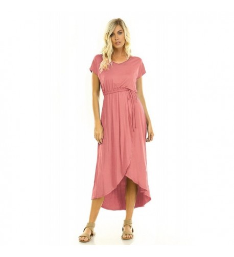 Womens V Neck Tulip Dress Indian