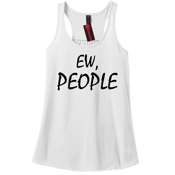 Comical Shirt Ladies People White