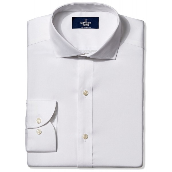 Men's Regular-Fit Pinpoint Oxford Solid Dress Shirt - Bright Blue ...