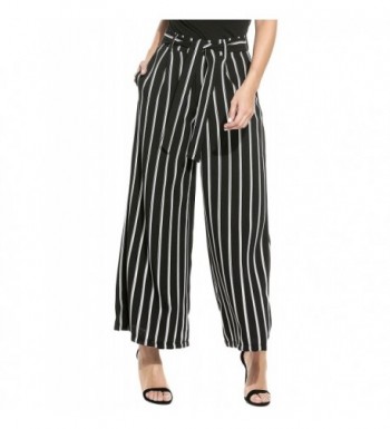 Nessere Striped Waisted Vintage Palazzo