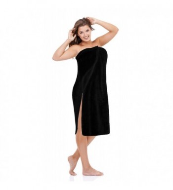 Luxury Wrap Womens Plus Black