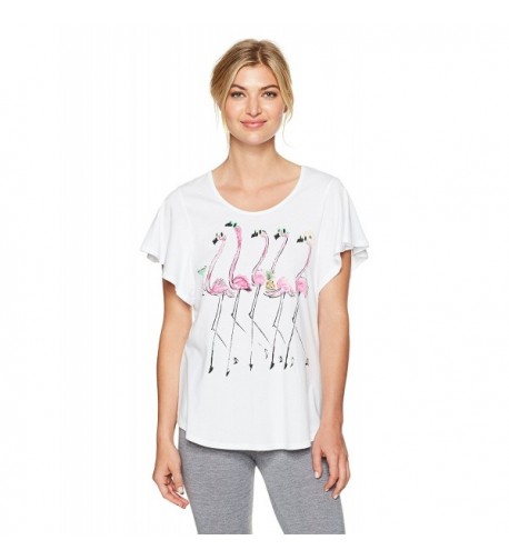 HUE Womens Flamingo Sleep Shirt