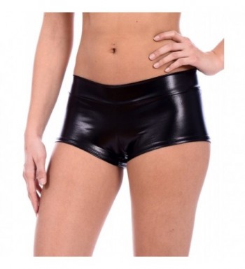 Womens Metallic Shorts Gary Majdell