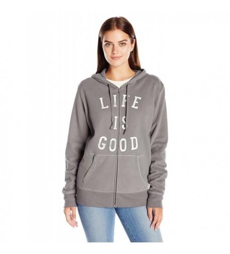 Life Womens Hoodie Slate Small