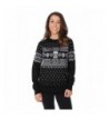 Womens Skulls Cross Christmas Sweater