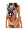 QvQ Day Halter Pattern Swimsuit