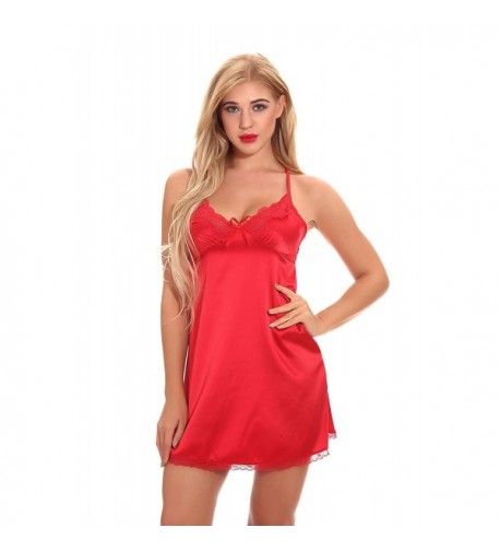 Women Lingerie Nightgown Sleepwear Chemise