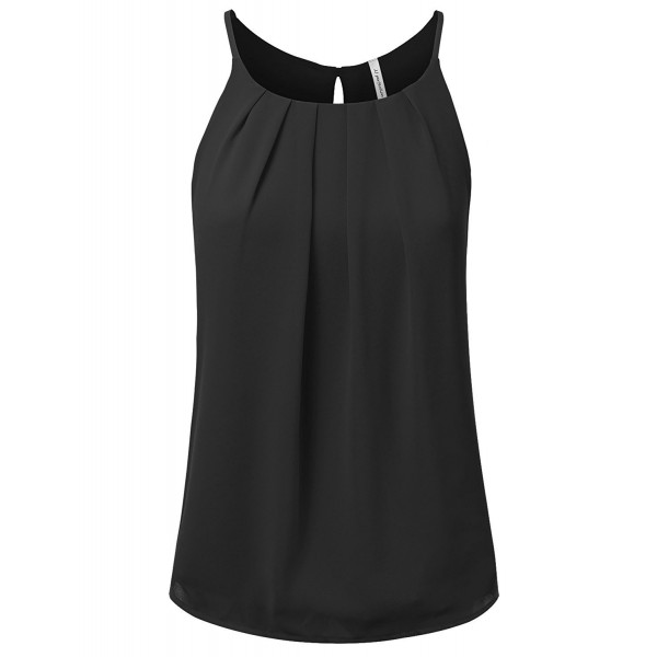 JJ Perfection Womens Pleated Chiffon