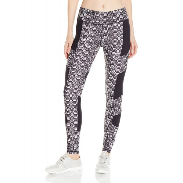 Zobha Womens Legging Python Black