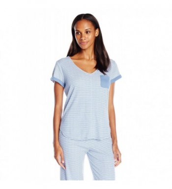 Karen Neuburger T Shirt Chambray Stripes