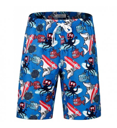 APTRO Trunks Pockets Hawaiian Shorts