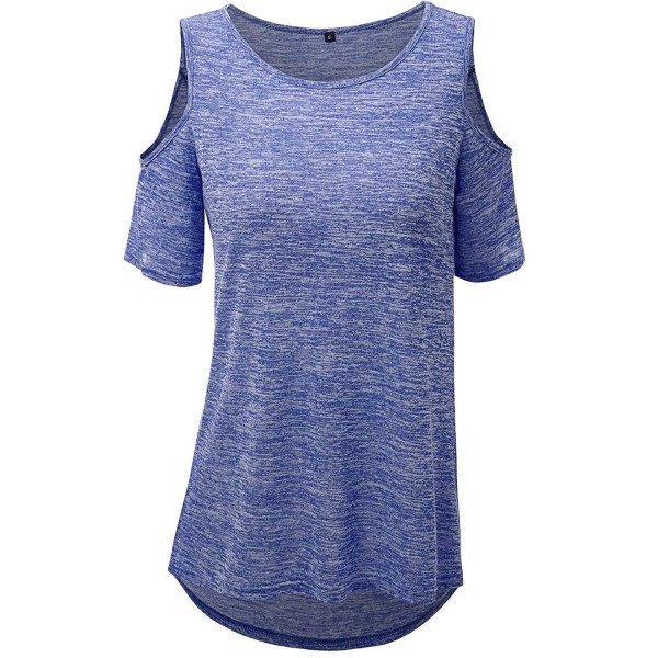 Fadsace Womens Casual Shoulder T Shirt