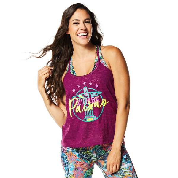 Zumba Womens Passion Violet Xx Large