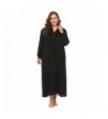 INVOLAND Lounger Zip Front Sleepwear Sleepshirt