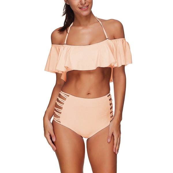 Memory baby Shoulder Flounce Swimsuits