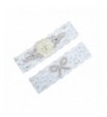 YDTQXG rhinestones Handmade Wedding Ivory L