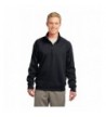 Sport Tek Mens Fleece Pullover Black