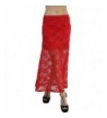 ToBeInStyle qe0e109sz_r_dasa_nn GP gg womens elegant lace over maxi skirt